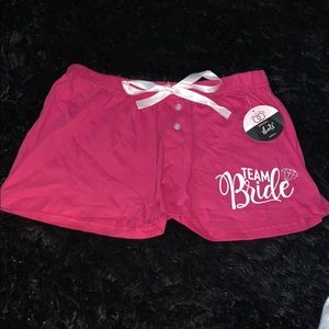 Team Bride Shorts